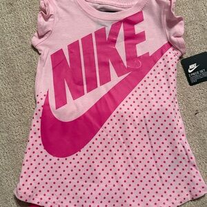 Nike Pink Graphic Toddler Dress